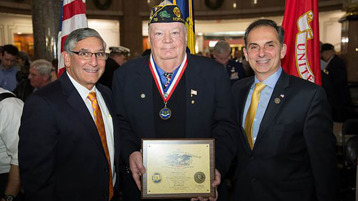 Rep. Yaccarino Attends CT Veterans Hall of Fame Ceremony NORTH HAVEN NEWS